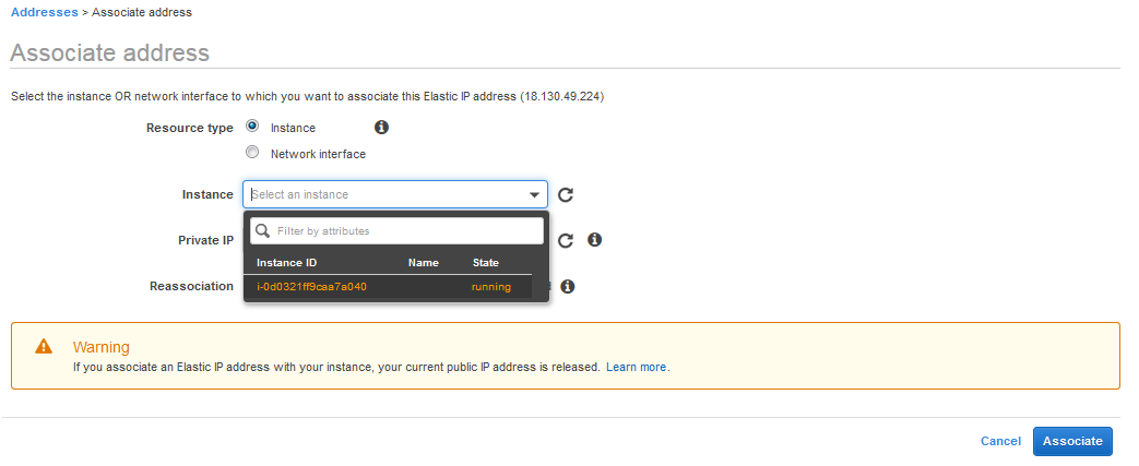 WatchGuard Dimension Setup on AWS 17