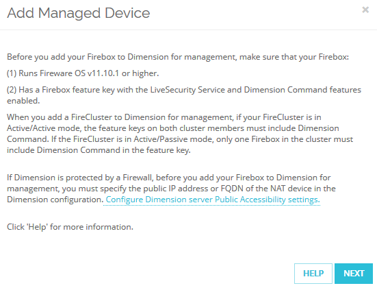 WatchGuard Dimension Setup on AWS 25